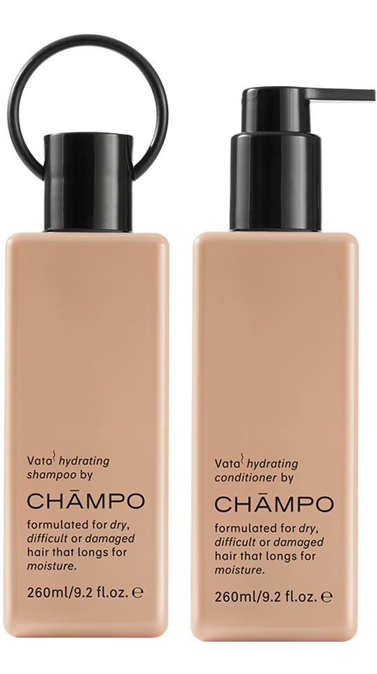 Vata Hydrating shampoo for dry hair by Chāmpo