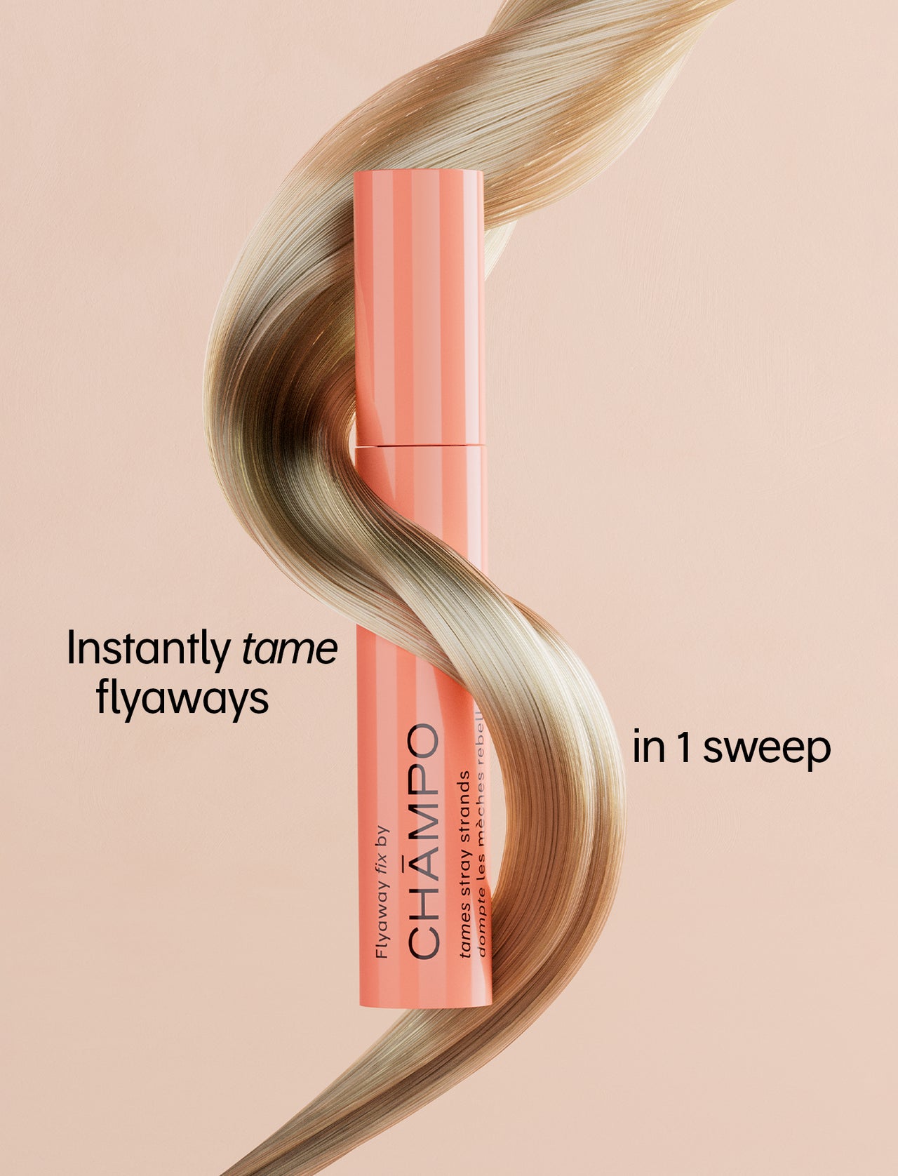 Golden Ticket Surprise - Discover Personalized Haircare Results with Champo Haircare 5 Flyaway fix