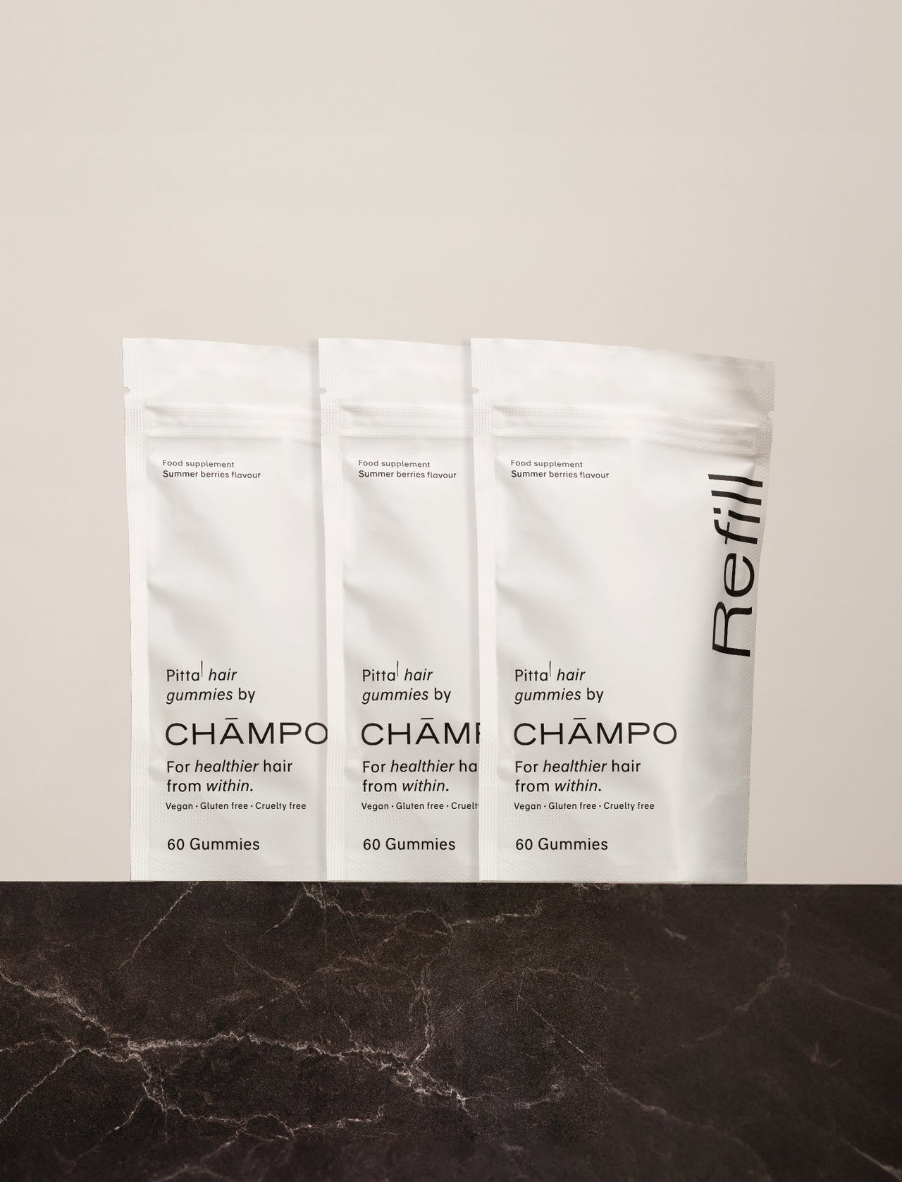 Haargummis Nachfüll-Trio