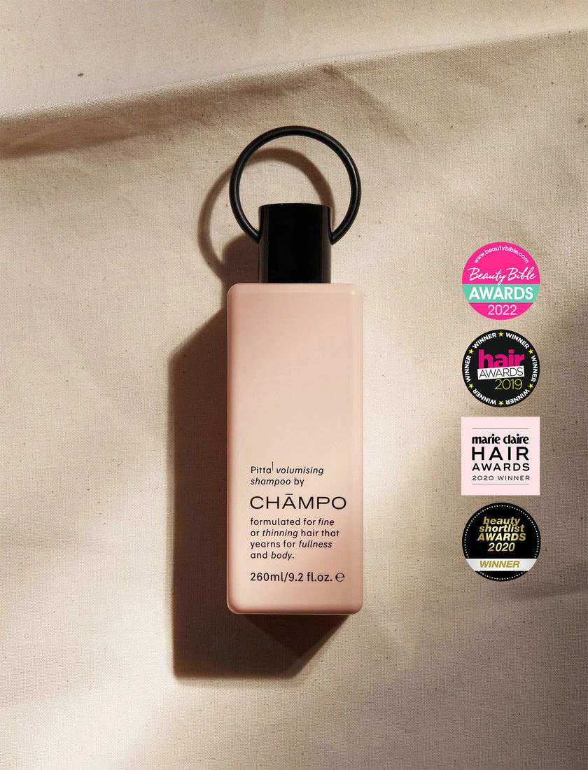 Champo Haircare named Fastest Growing Haircare Brand in the UK 1 volumising shampoo