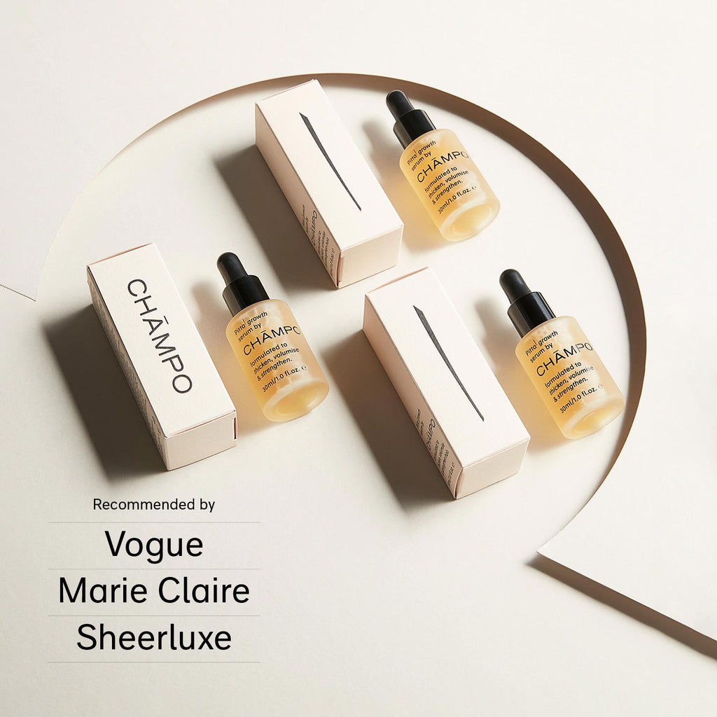 Chāmpo® | Pitta growth serum trio